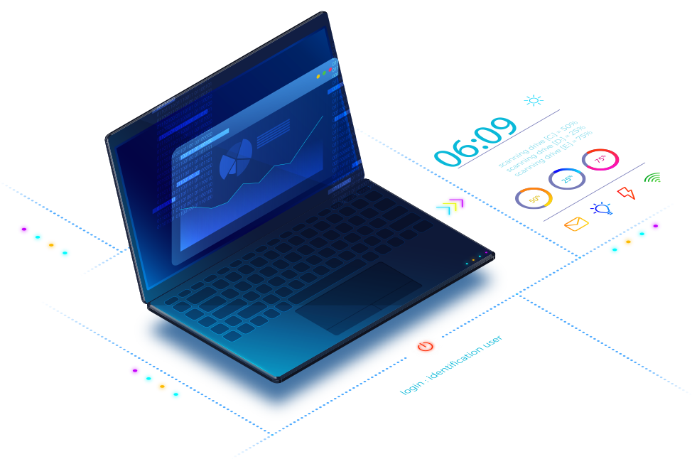 Dashboard monitoraggio infrastruttura
